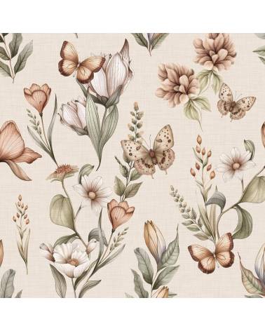 Butterflies & flowers