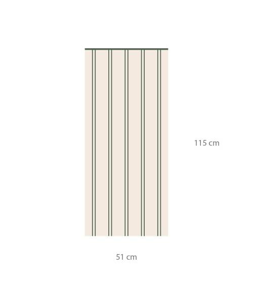 Border Stripes Green