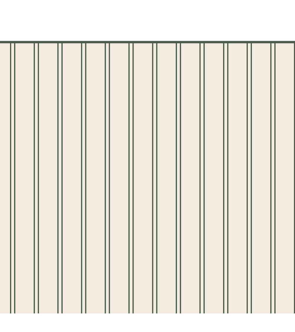Border Stripes Green