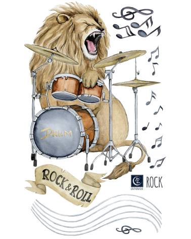 Rock - Zestaw Naklejek 03