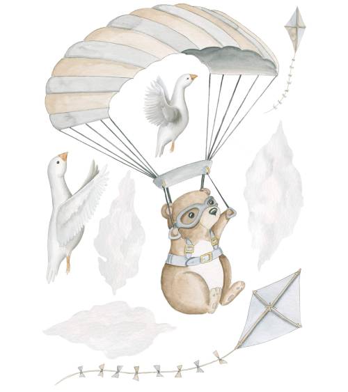 Sky Adventure -  Zestaw Naklejek 01