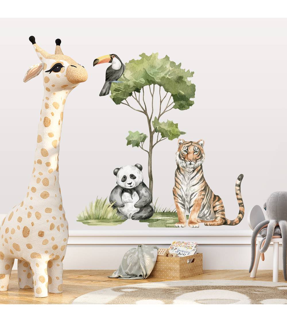 Animals World -  Zestaw Naklejek 02