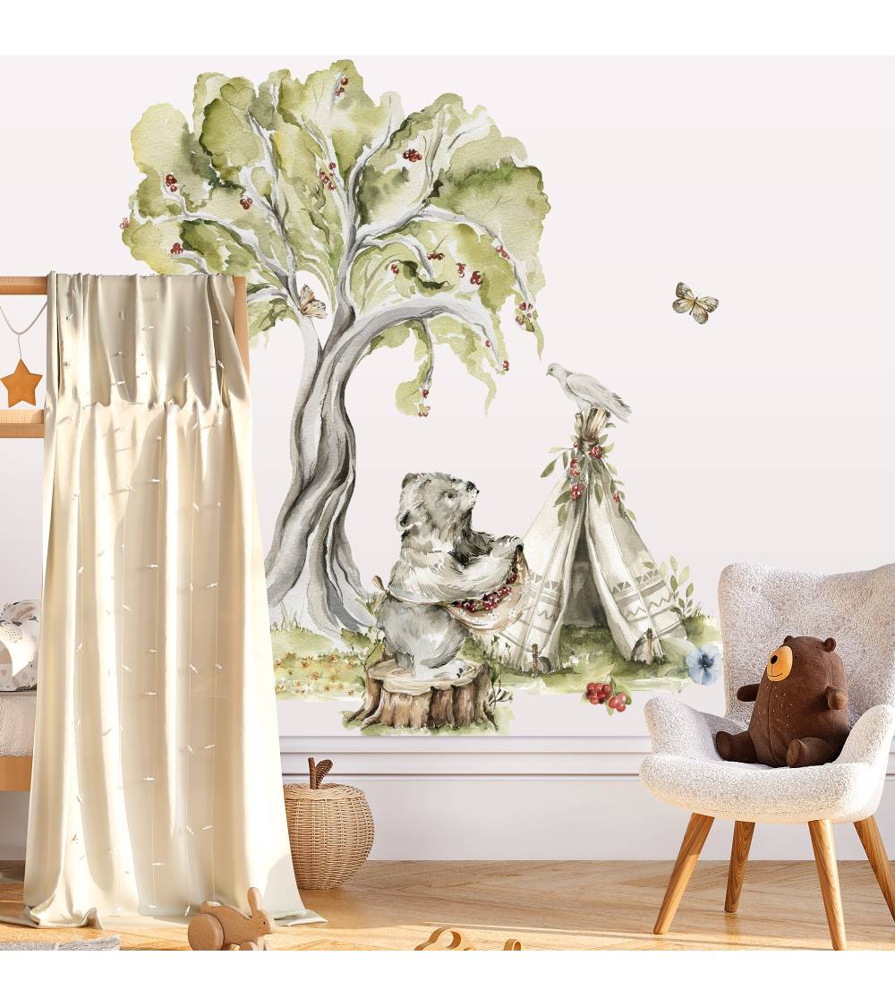 Woodland Play -  Zestaw Naklejek 02