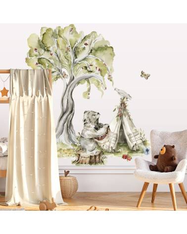 Woodland Play -  Zestaw Naklejek 02