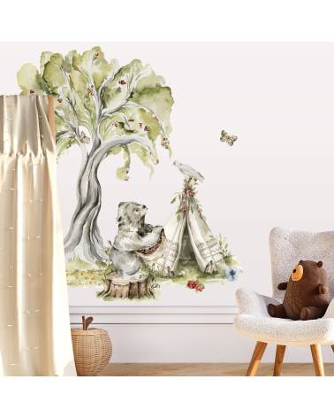 Woodland Play -  Zestaw Naklejek 02