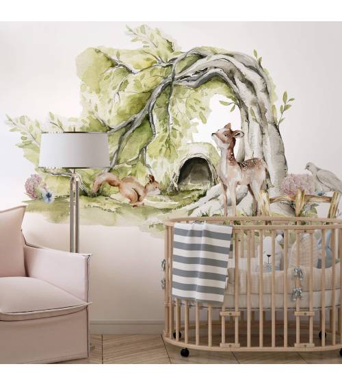 Woodland Play -  Zestaw Naklejek 03