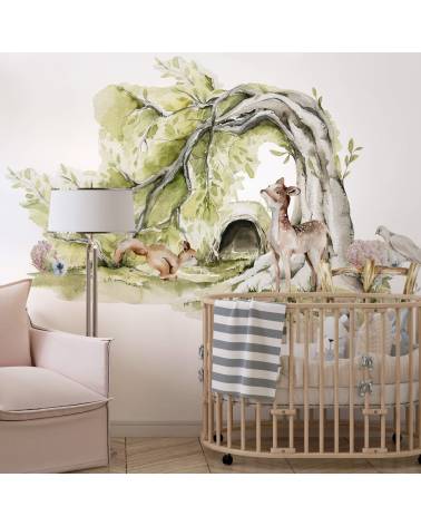 Woodland Play -  Zestaw Naklejek 03