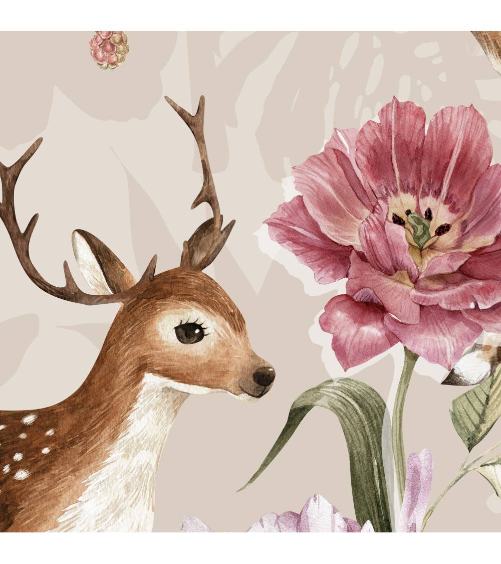 Deers & Flowers